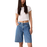 Bermuda Levis Baggy Dad Jort de Mujer