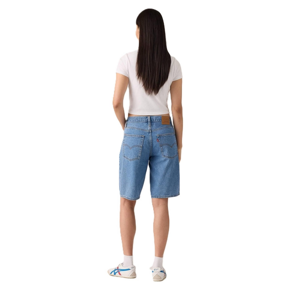 Bermuda Levis Baggy Dad Jort de Mujer
