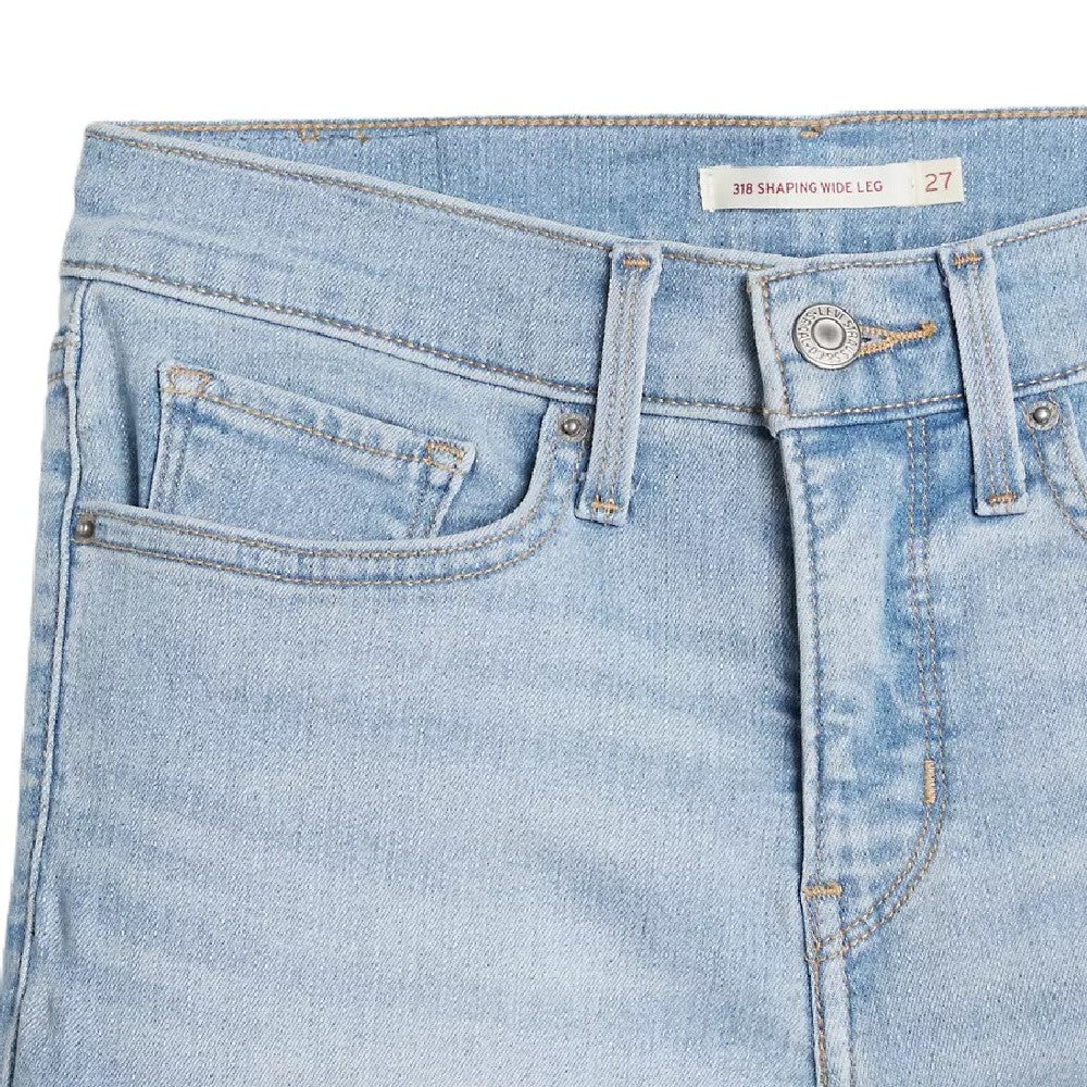 Jeans Levis 318 Shaping Wide Leg Mujer