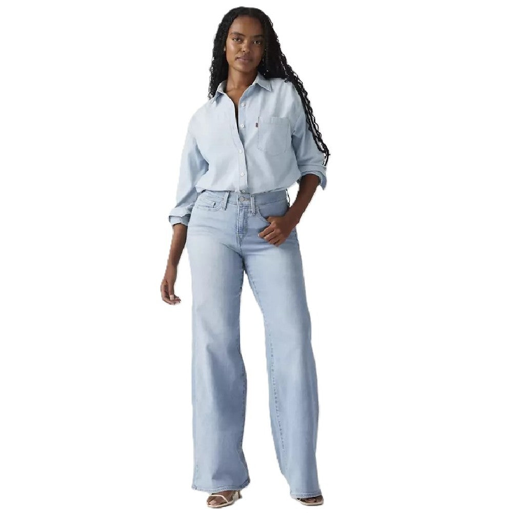Jeans Levis 318 Shaping Wide Leg Mujer