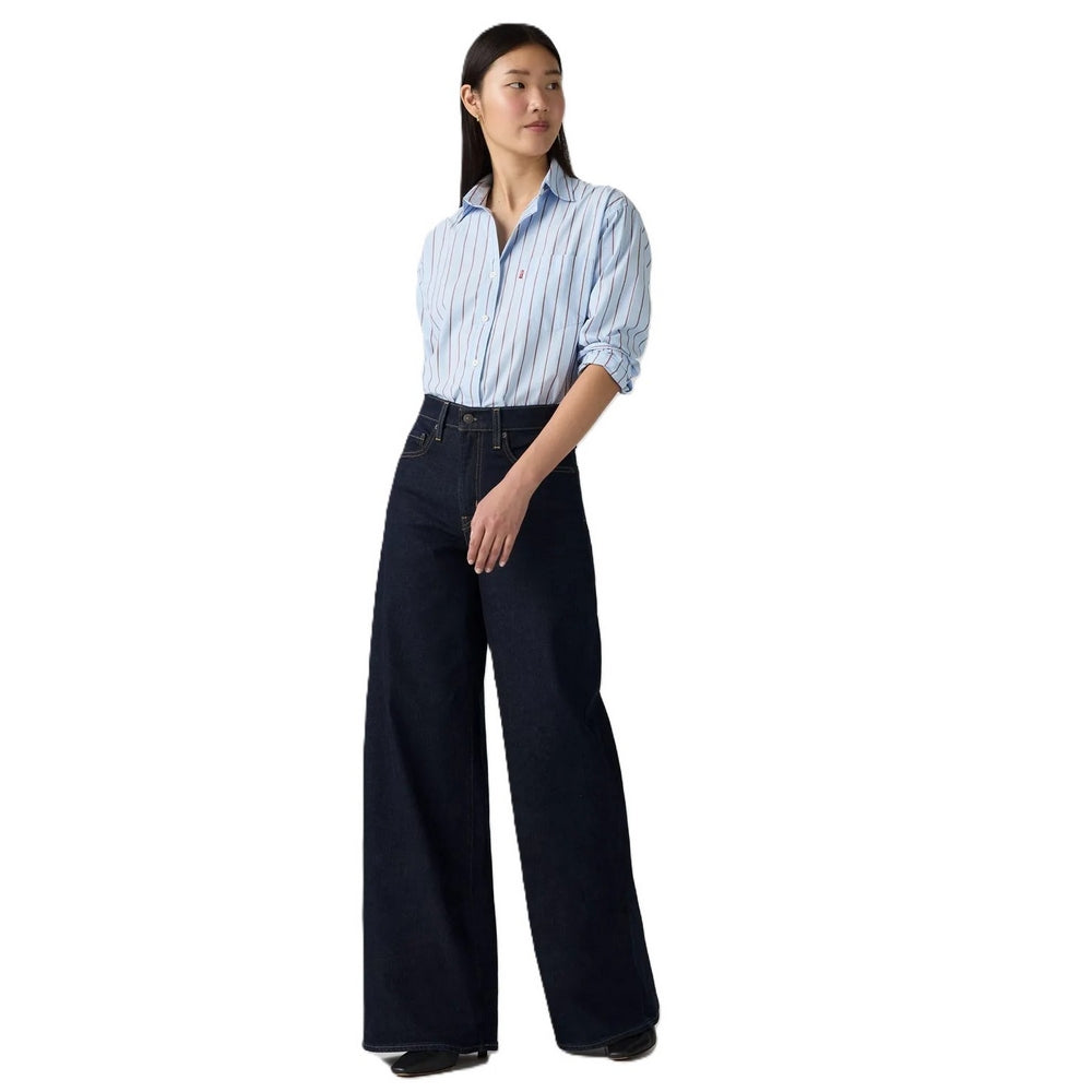 Jeans Levis 728 Hi Rise Wide Leg De Mujer