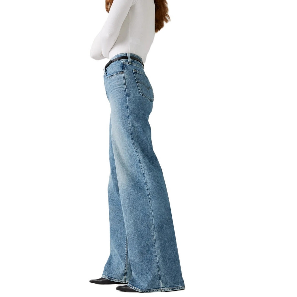 Jeans Levis 728 Hi Rise Wide Leg De Mujer