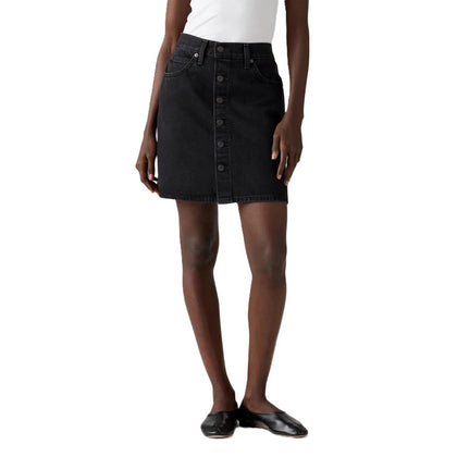 Pollera Levis Retro Button Front Skirt de Mujer
