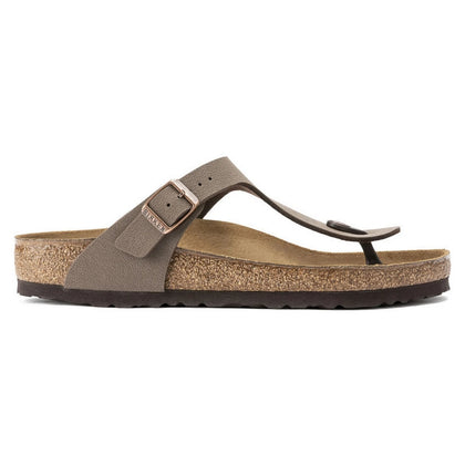 Sandalia Birkenstock Gizeh Bf-Nubuck Mocha R Unisex
