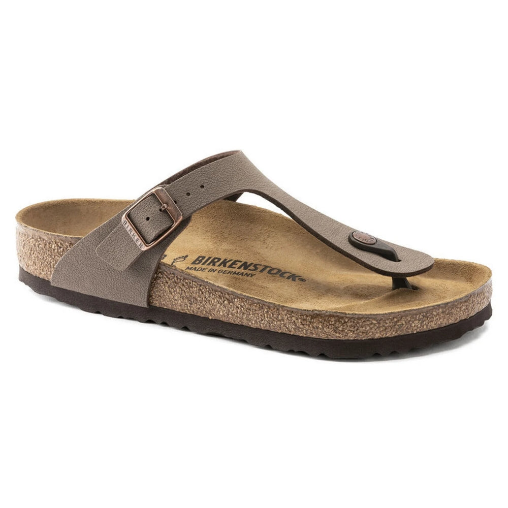 Sandalia Birkenstock Gizeh Bf-Nubuck Mocha R Unisex