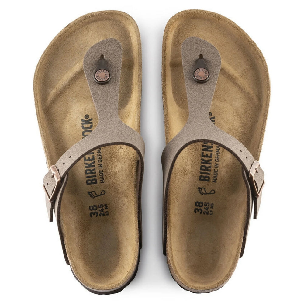 Sandalia Birkenstock Gizeh Bf-Nubuck Mocha R Unisex