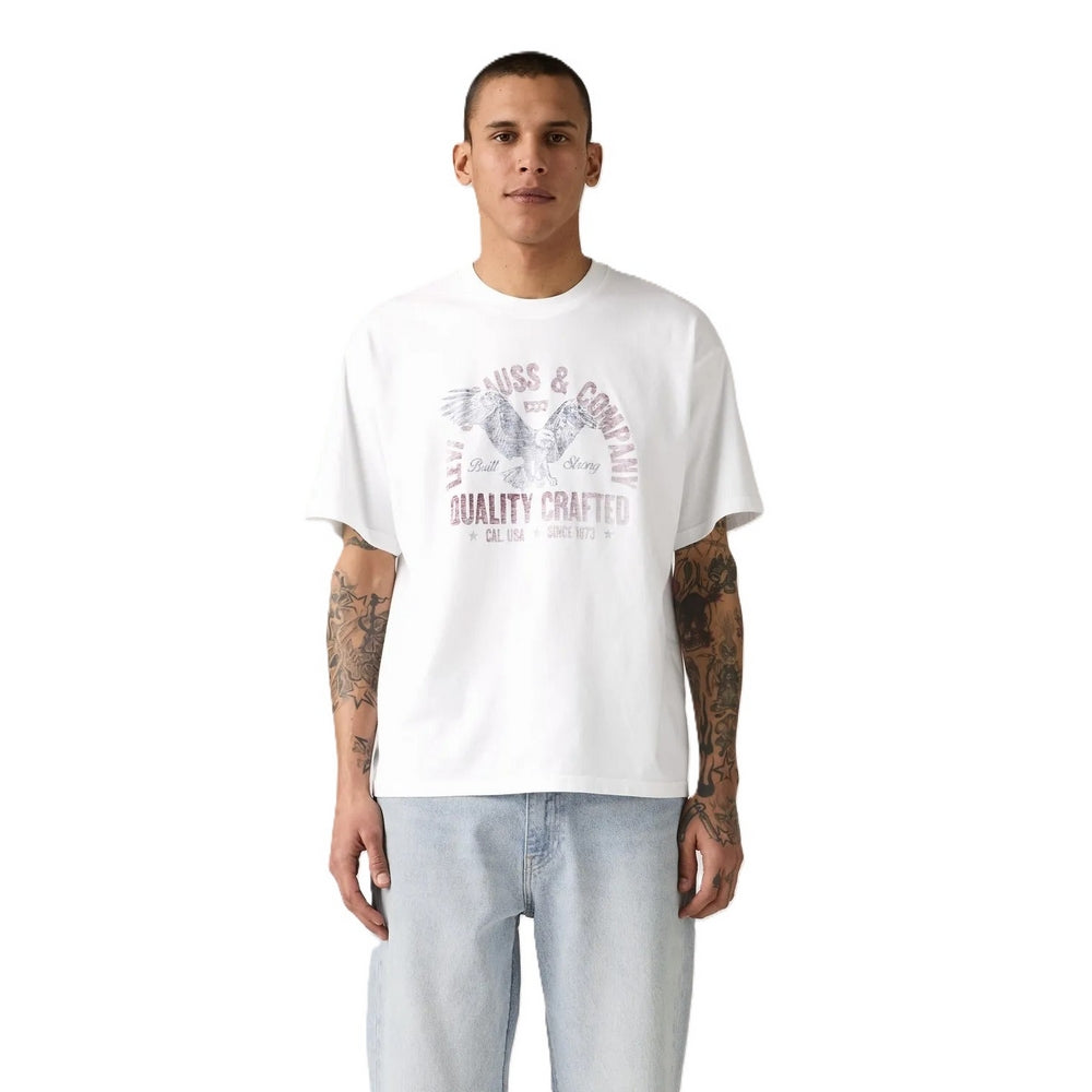 Remera Levis Cropped Relaxed Tee De Hombre