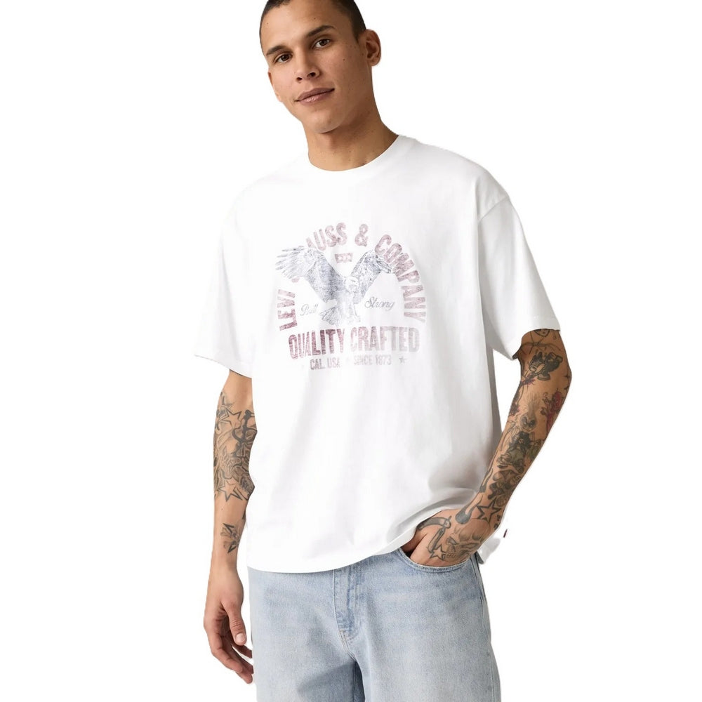 Remera Levis Cropped Relaxed Tee De Hombre