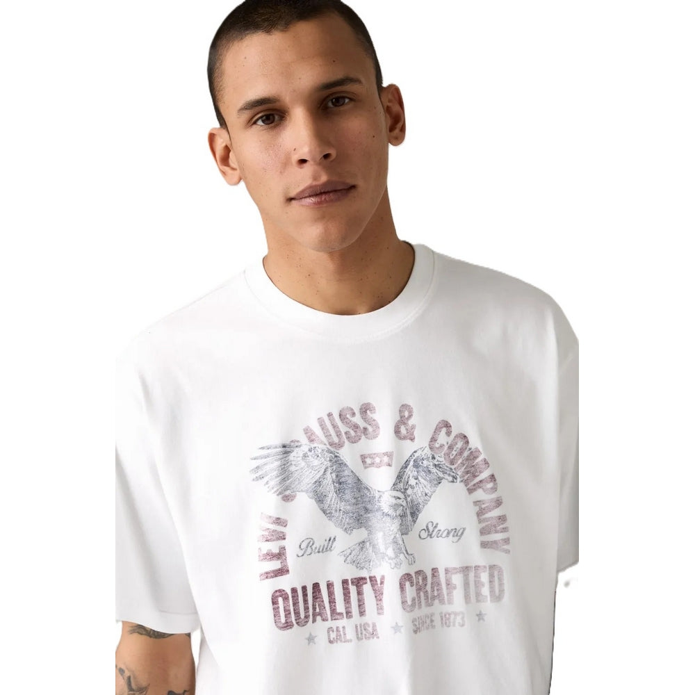 Remera Levis Cropped Relaxed Tee De Hombre