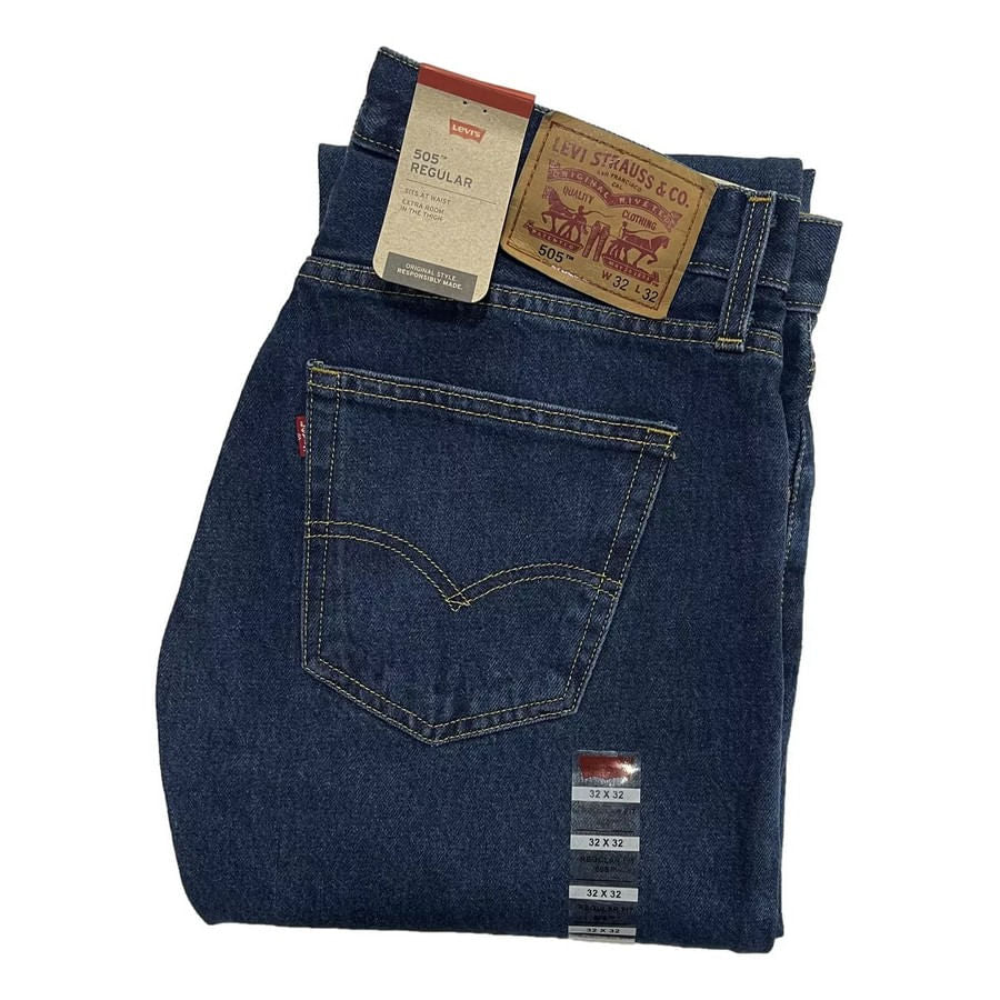 Jeans-Levis-505-Regular-Fit-De-Hombre#3