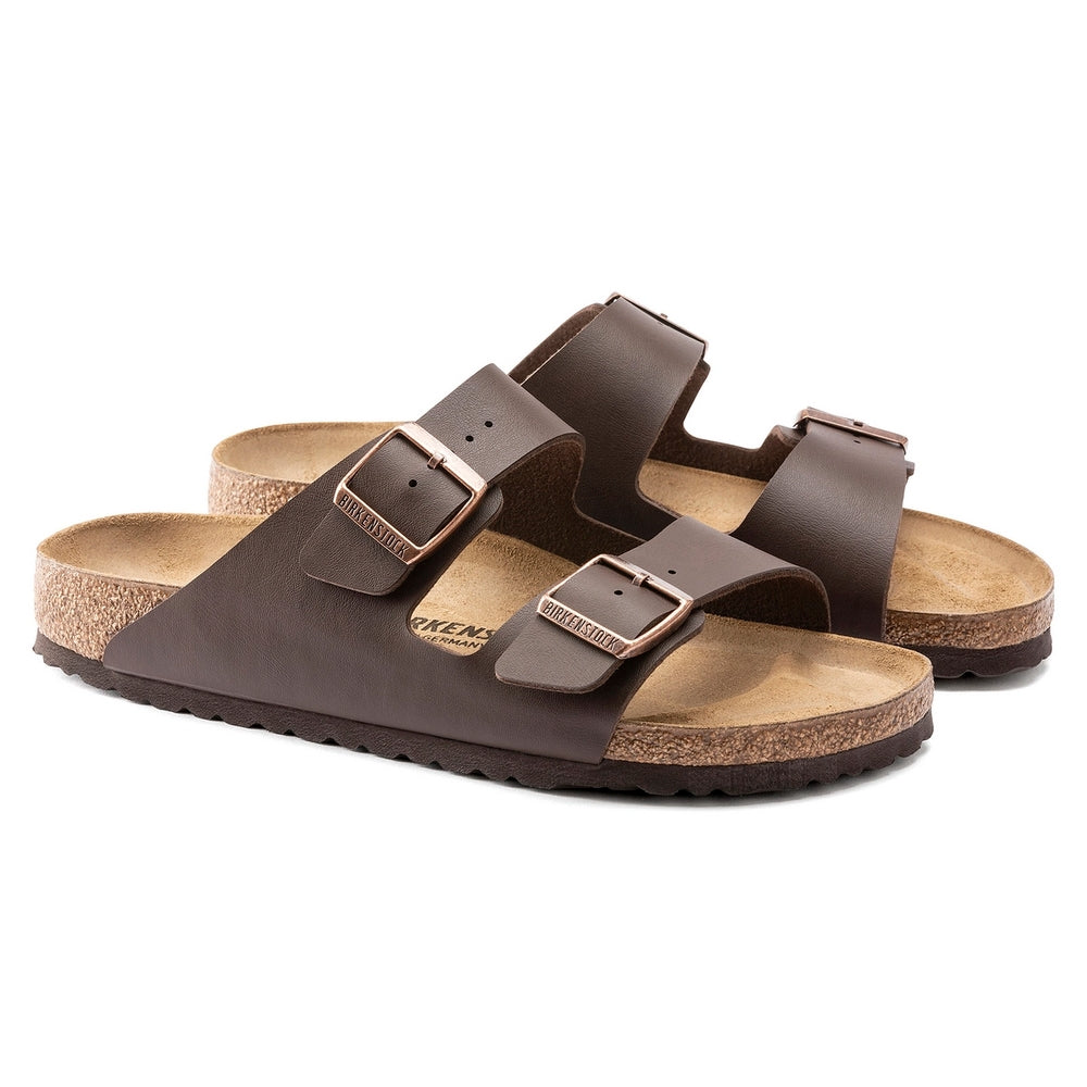 Sandalia Birkenstock Arizona Bf Dark Brown R Unisex
