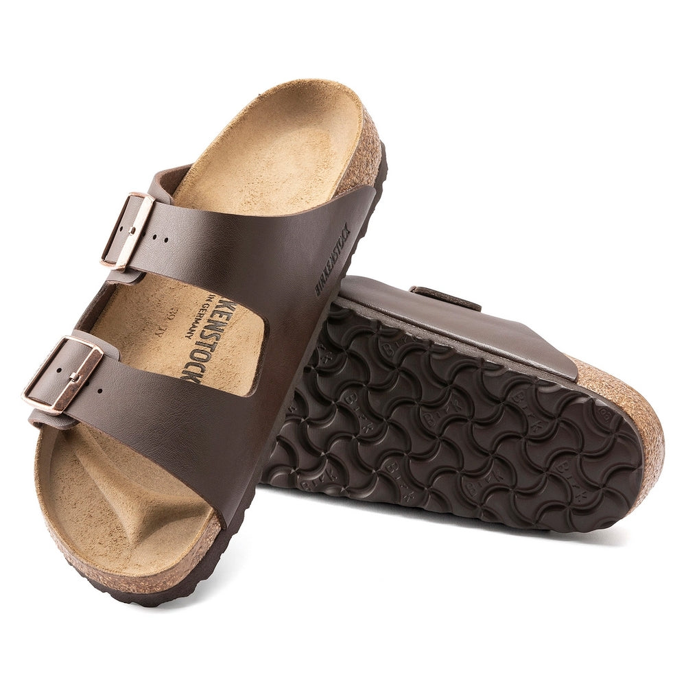 Sandalia Birkenstock Arizona Bf Dark Brown R Unisex