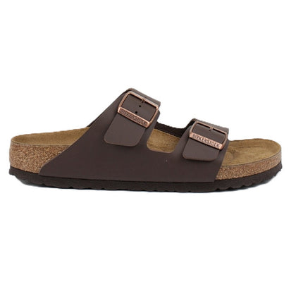 Sandalia Birkenstock Arizona Bf Dark Brown N Unisex