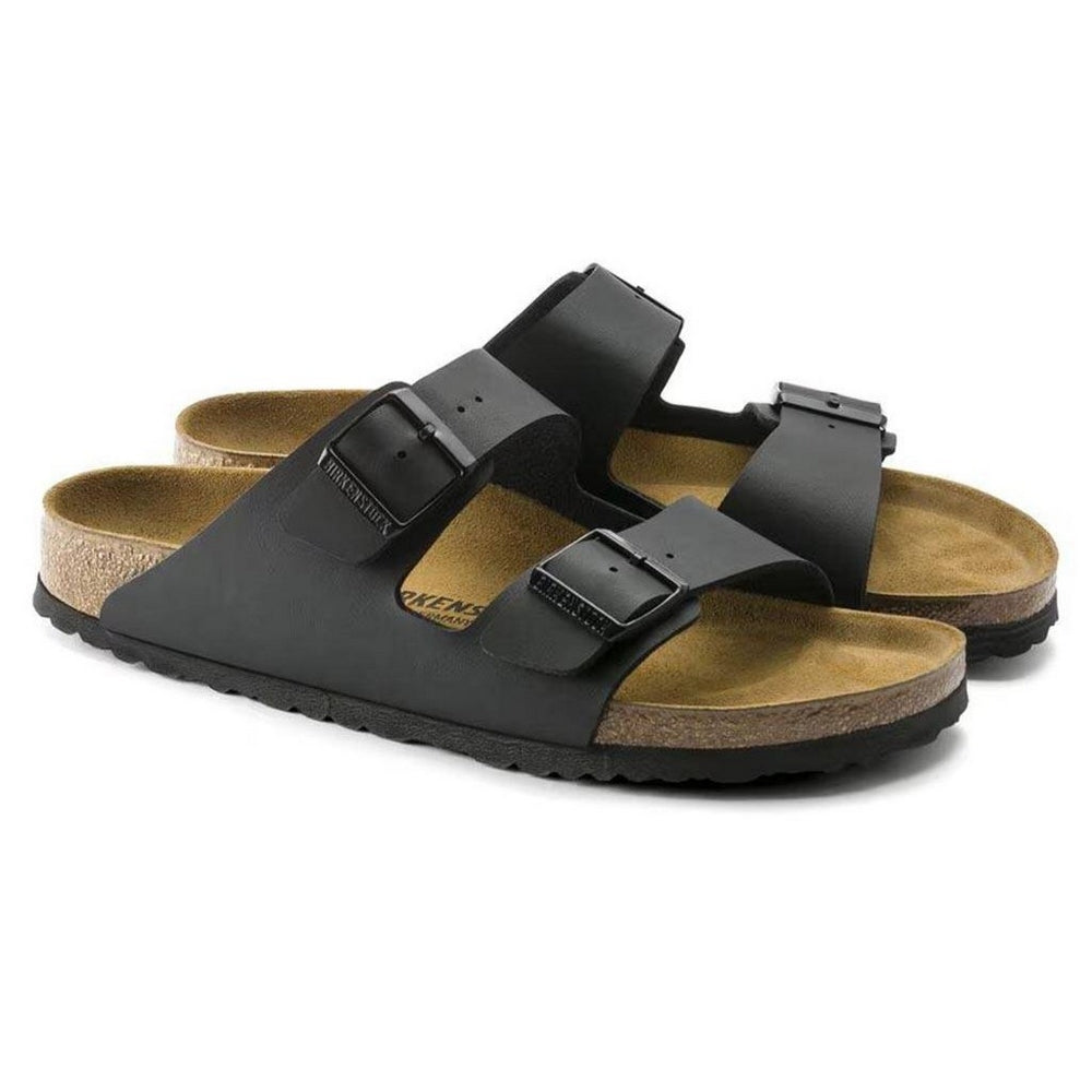 Sandalia Birkenstock Arizona Bf Black R Unisex