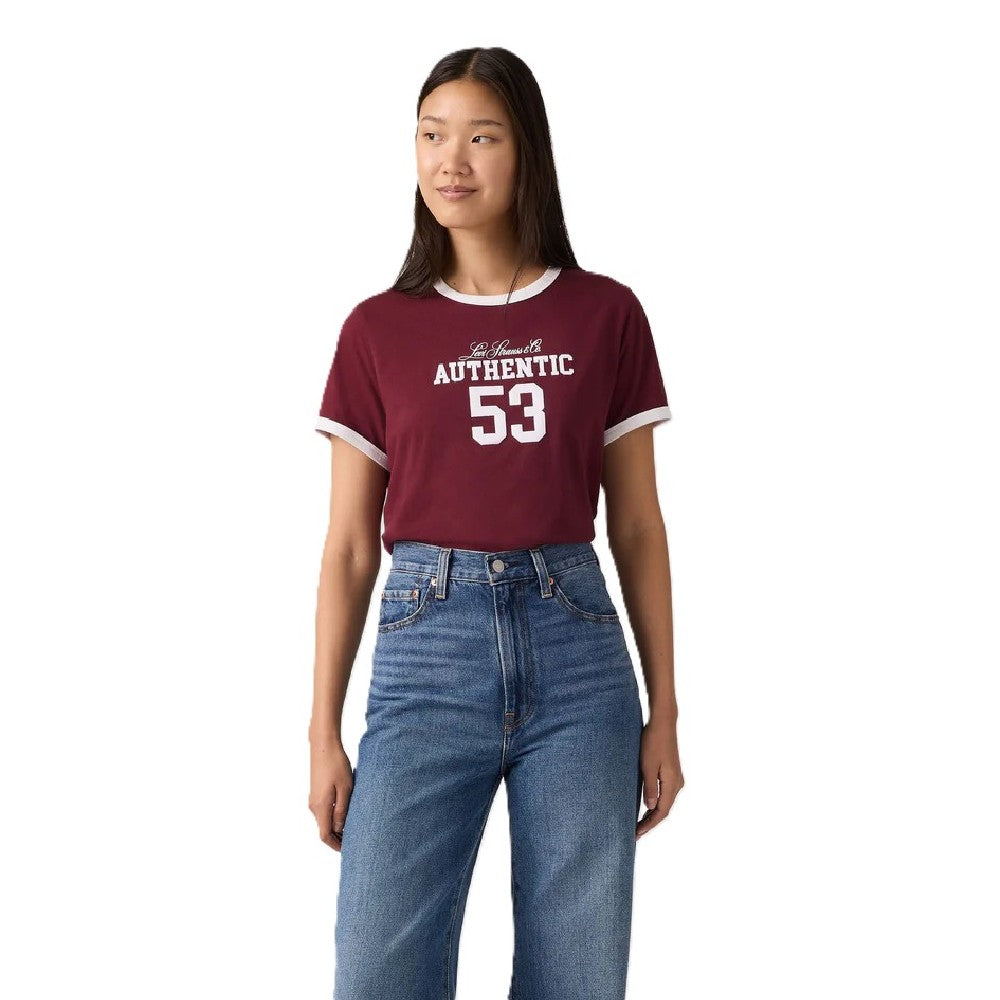 Remera Levis Gr Favorite Tee Ringer Mujer
