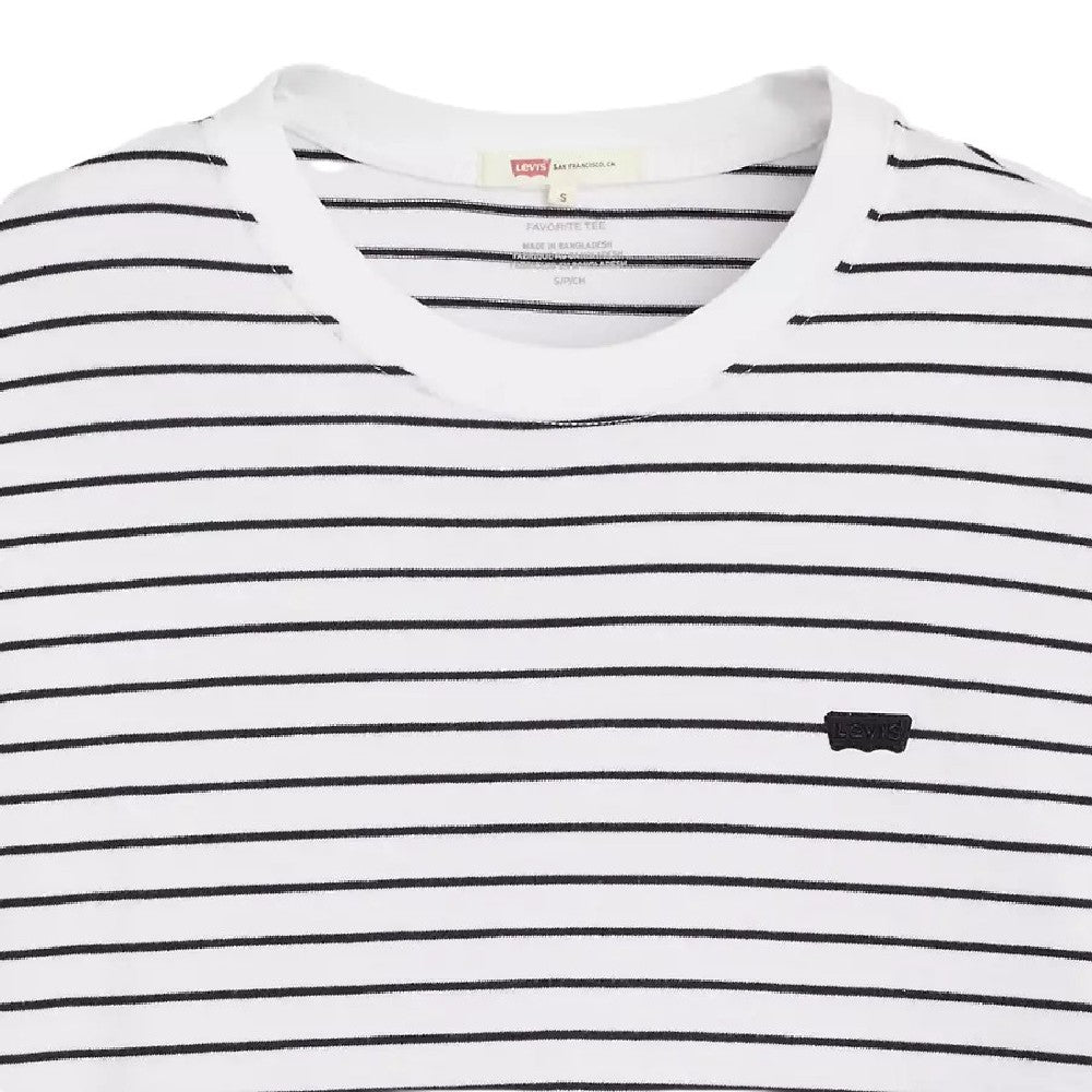 Remera Levis Favorite Cotton Tee (stripe) Mujer