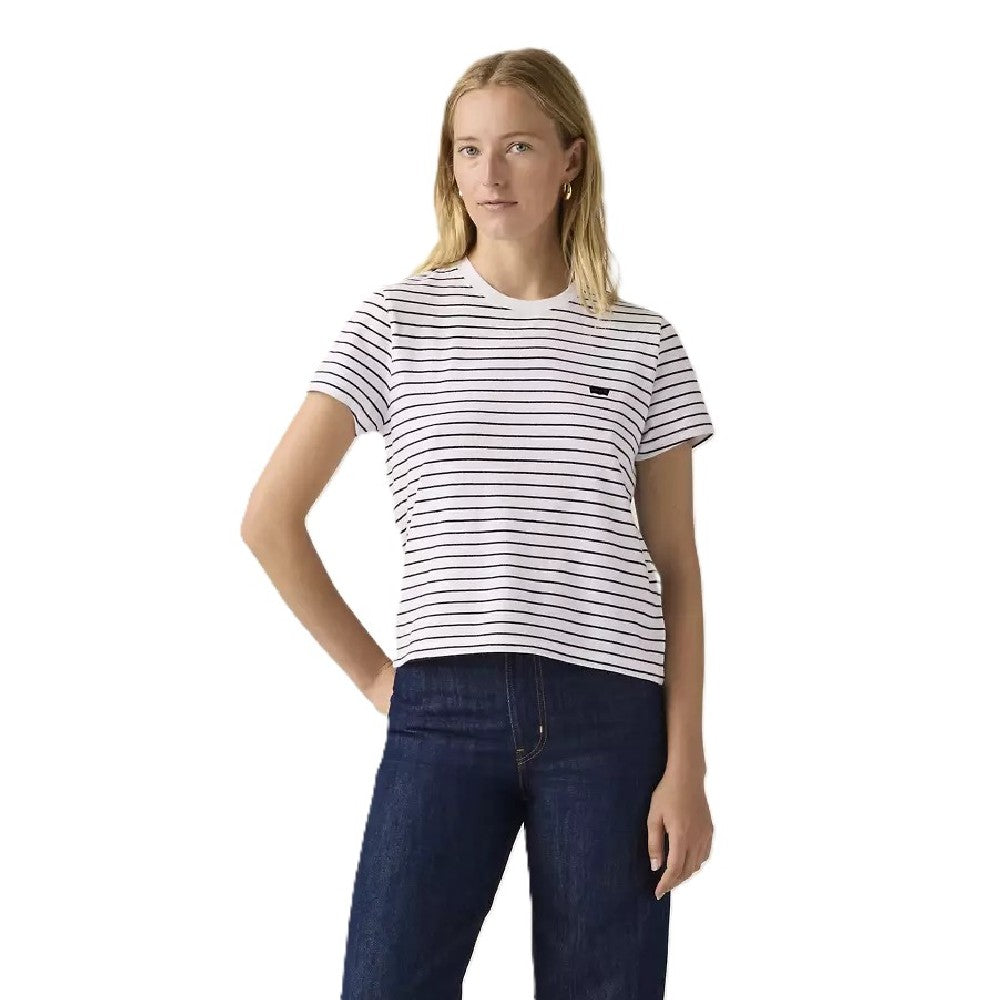 Remera Levis Favorite Cotton Tee (stripe) Mujer