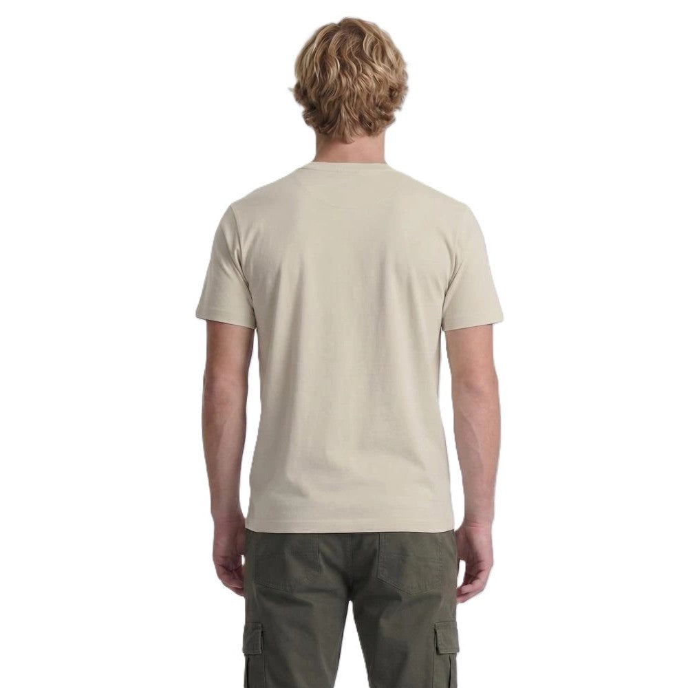 Remera Taverniti Fortaleza de Algodon Manga Corta Hombre