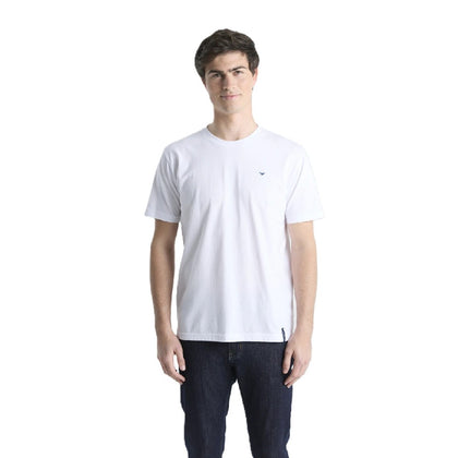 Remera Taverniti Fortaleza de Algodon Manga Corta Hombre