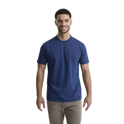 Remera Taverniti Fortaleza de Algodon Manga Corta Hombre