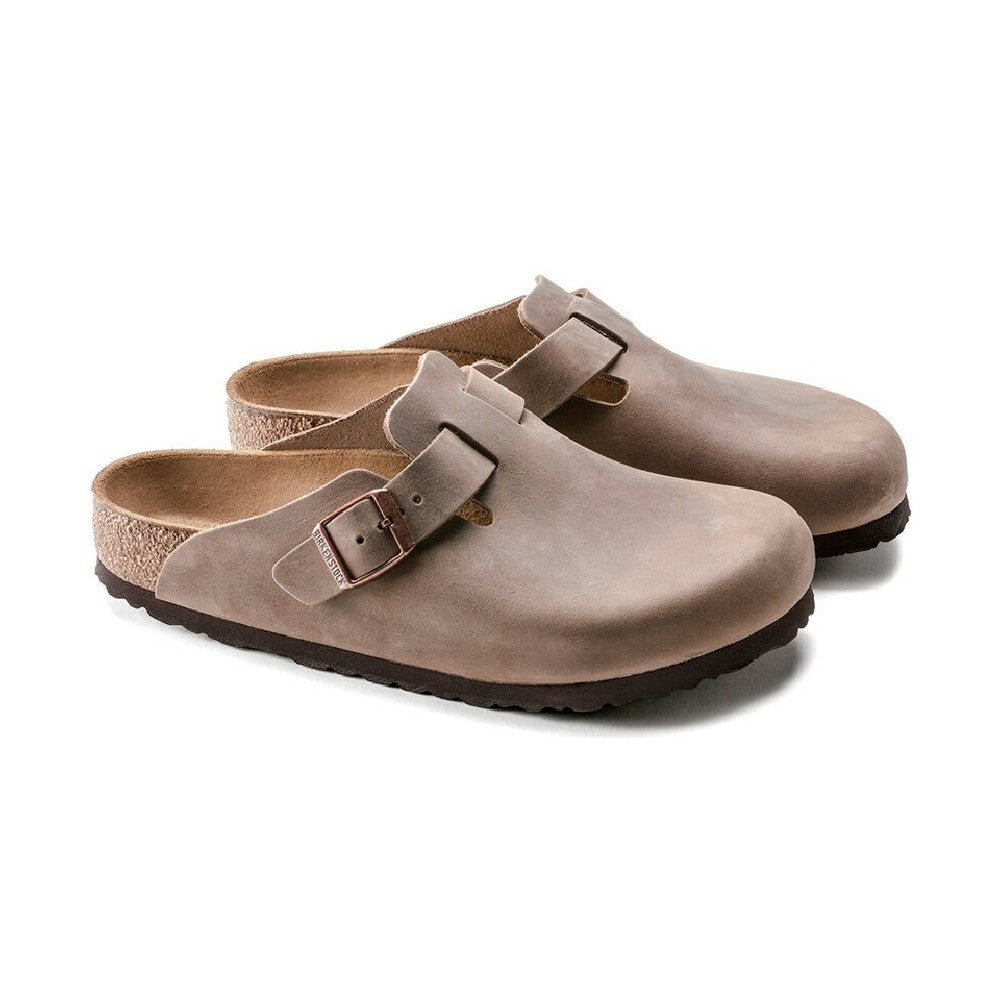 Zapato Birkenstock Boston Nu Oiled Tabacco Brown R Unisex