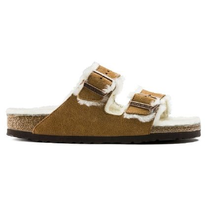 Sandalia Birkenstock Arizona Fur VL Sheepskin Mink N Unisex