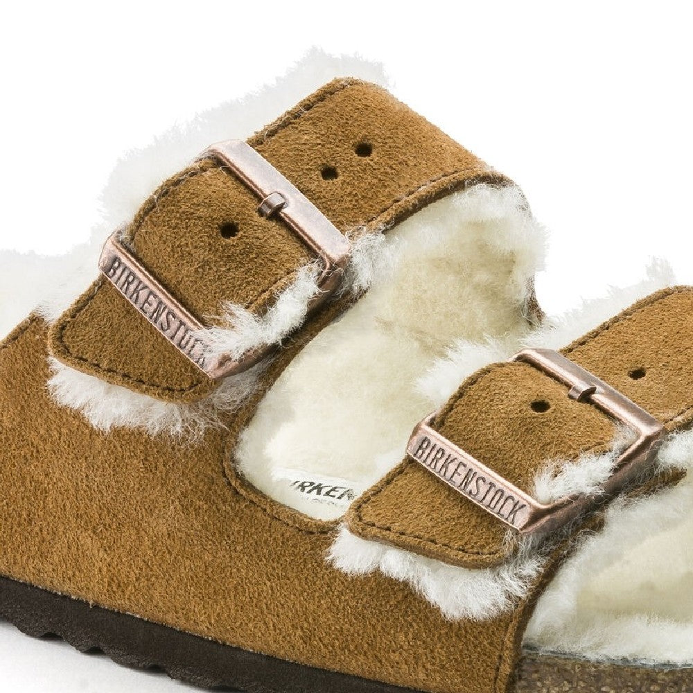 Sandalia Birkenstock Arizona Fur VL Sheepskin Mink N Unisex