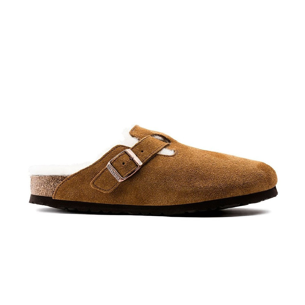 Zapato Birkenstock Boston Fur Vl Sheepskin Mink N Unisex