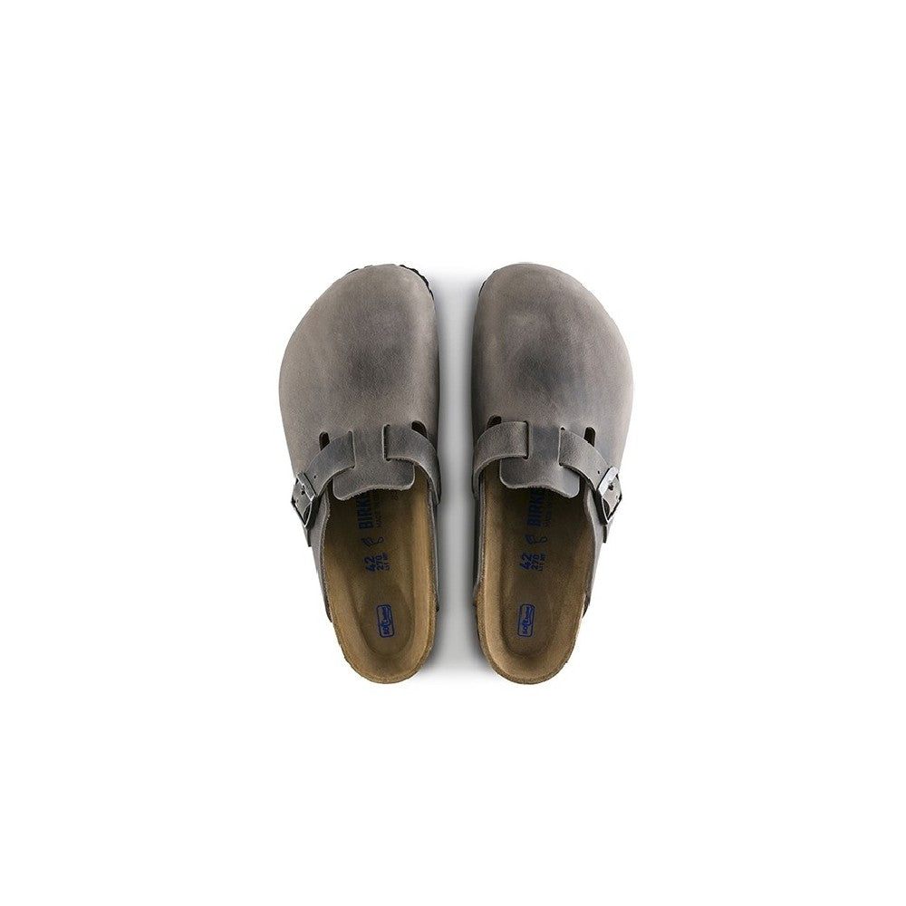 Zapato Birkenstock Boston Fl Sfb Iron N Unisex