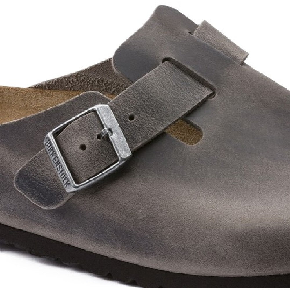 Zapato Birkenstock Boston Fl Sfb Iron N Unisex