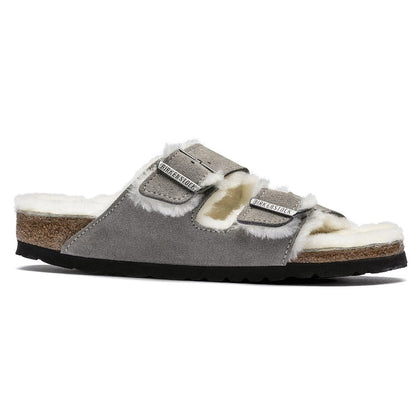 Sandalia Birkenstock Arizona VL Fur Stone Coin N Unisex