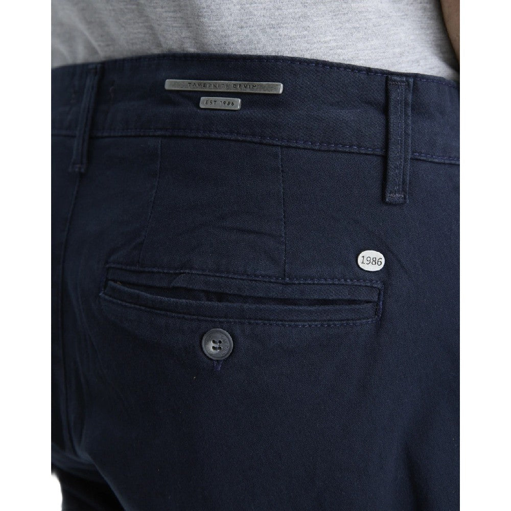 Pantalon Tdp Zarar Chino de Gabardina Slim Fit Hombre