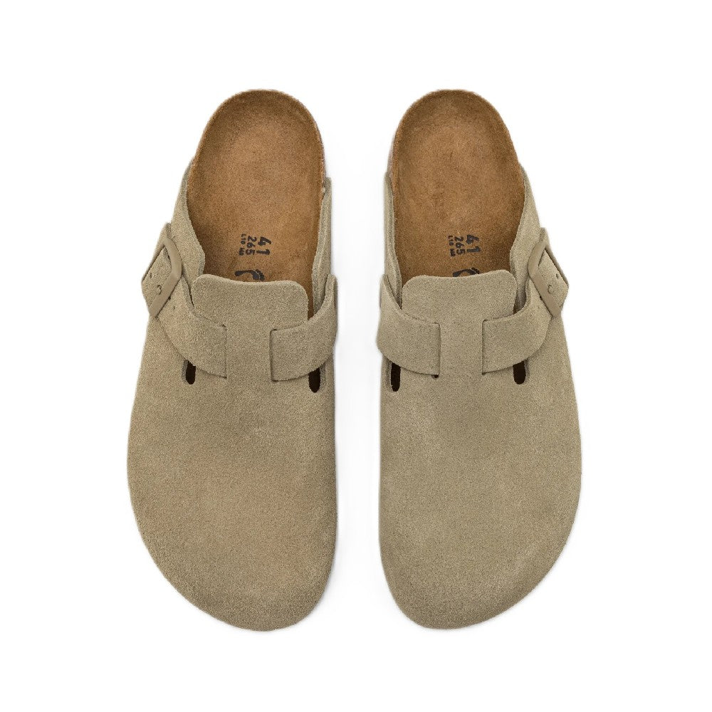 Zapato Birkenstock Boston Leve Faded Khaki Unisex