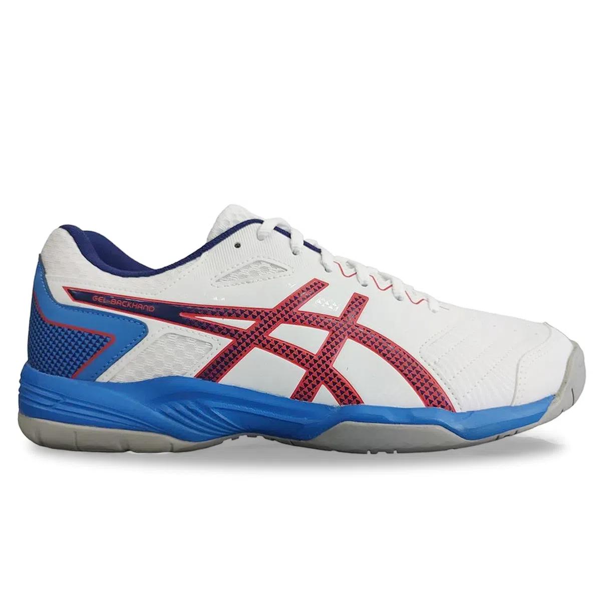 Zapatilla-Asics-Gel-Backhand-M-White-Red-Alert-De-Hombre#1