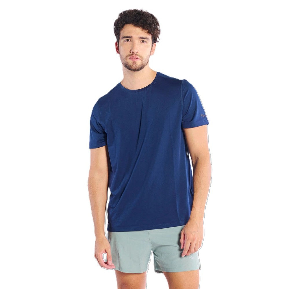 Remera Saucony Stopwatch Short Sleeve Hombre