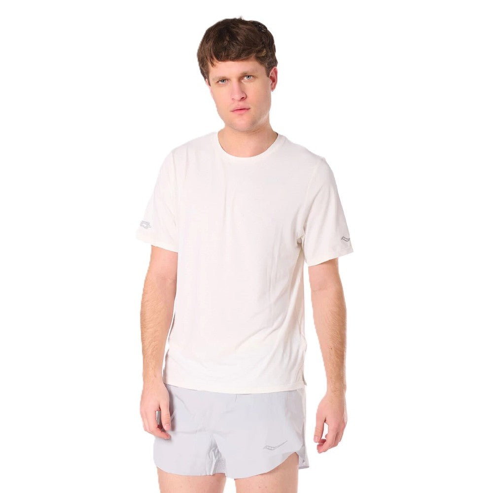 Remera Saucony Peregrine Tr Graphic Short Sleeve M Hombre