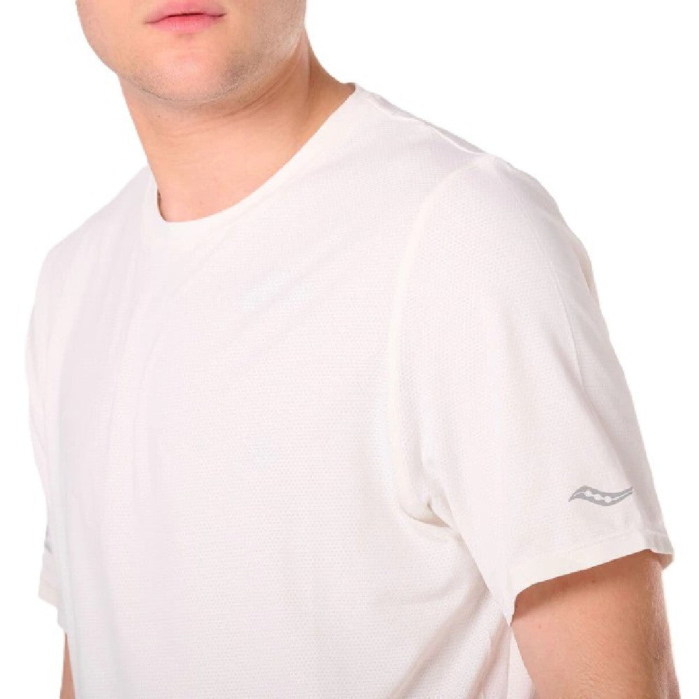 Remera Saucony Peregrine Tr Graphic Short Sleeve M Hombre