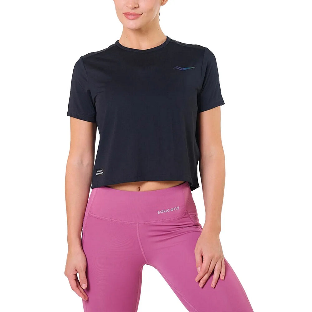 Remera-Saucony-Stopwatch-Crop-Tee-De-Mujer#1