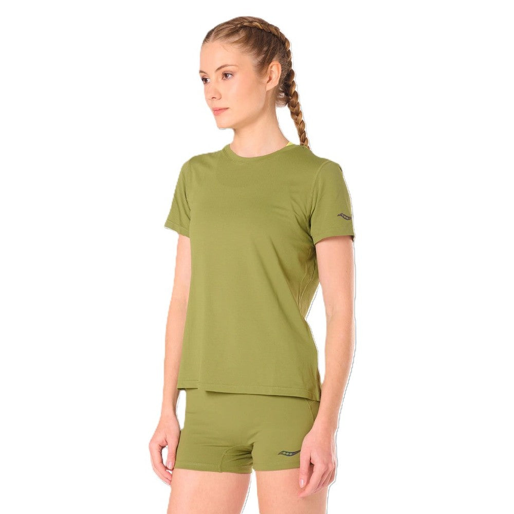 Remera Saucony Peregrine Tr Graphic Short Sleeve De Mujer