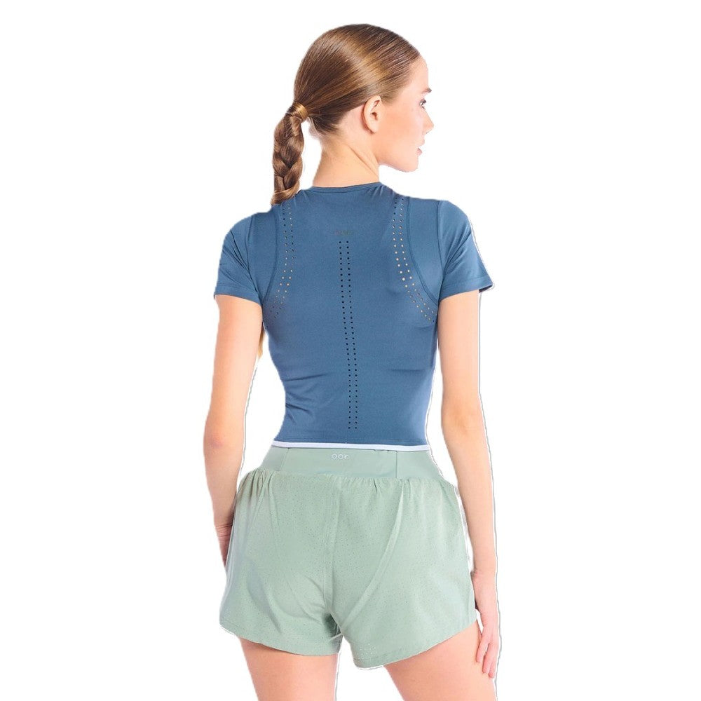 Top Saucony Explorer Tr Short Sleeve Mujer