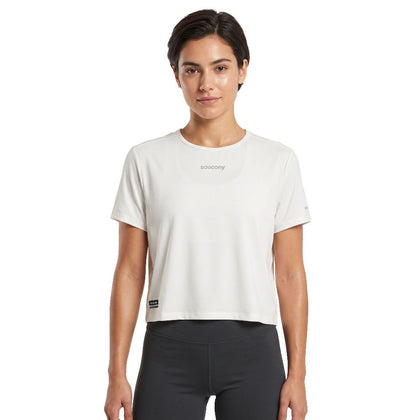 Remera Saucony Triumph Crop Tee W Mujer