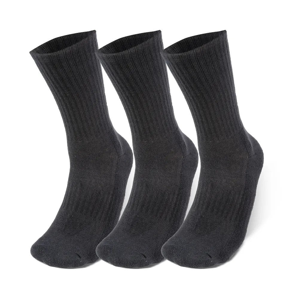 3-Pack-Caña-Media-Under-Armour-Ua--Core-Cotton-Crew--3Pk-Unisex#1
