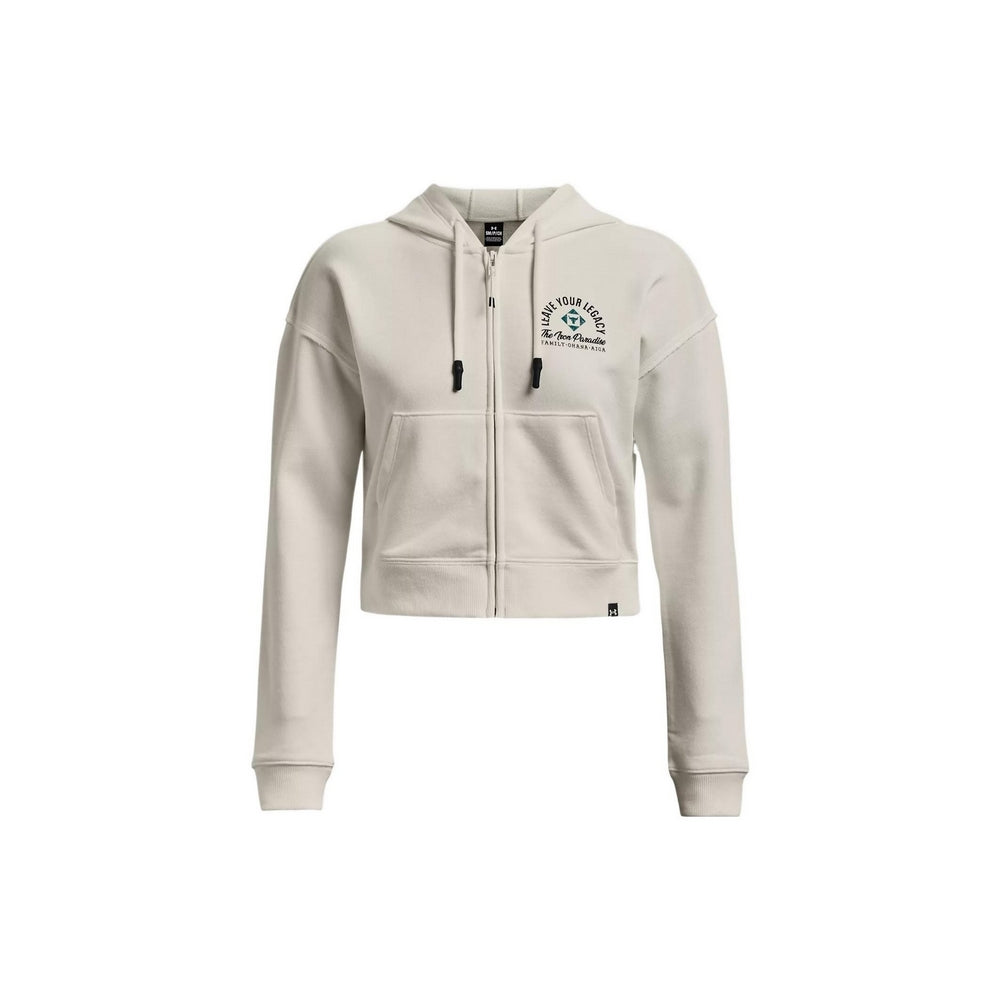 Campera Under Armour Pjt Rck Hw Terry Fz Fam De Mujer