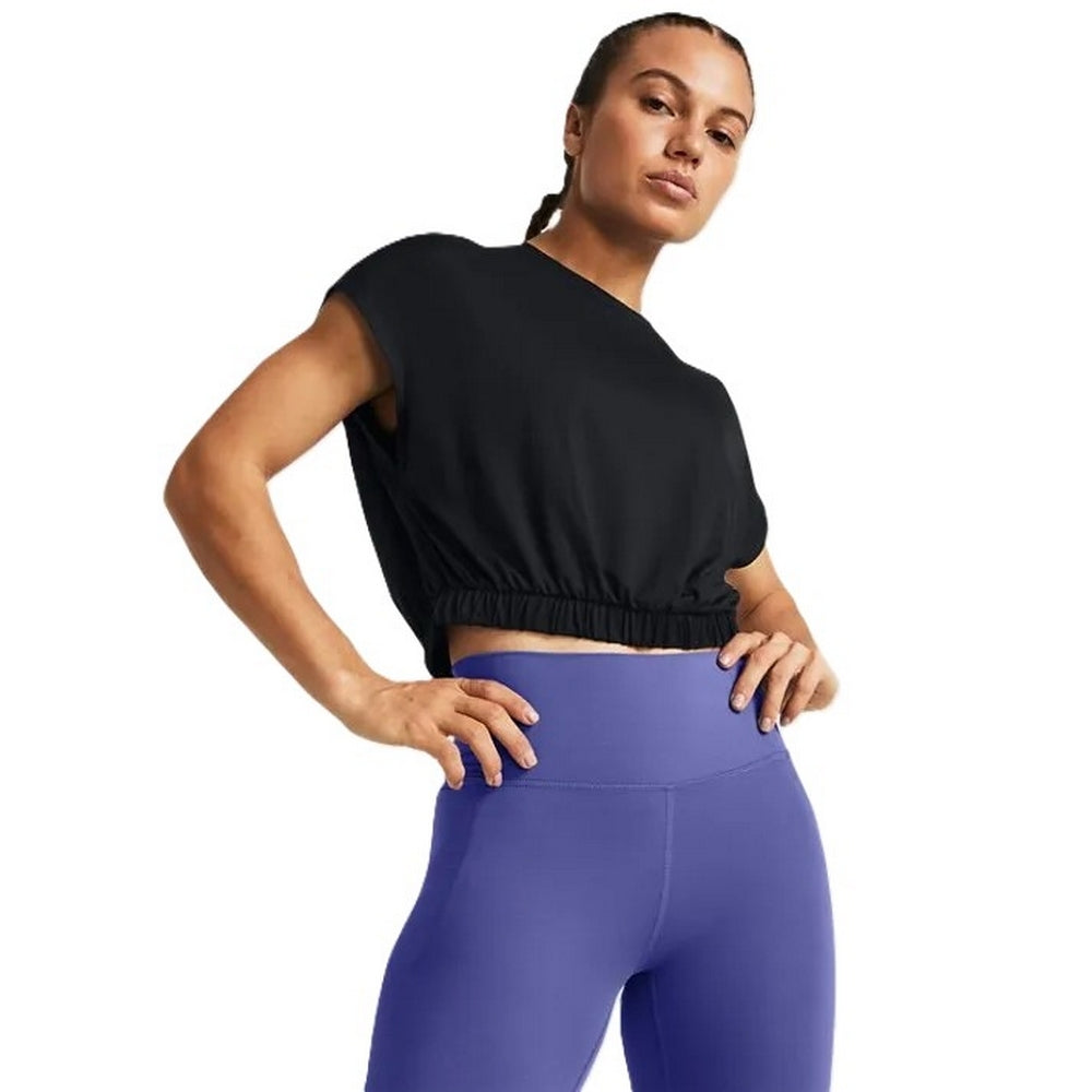 Musculosa-Under-Armour-Meridian-Bubble-Hem-Crop-Ss-De-Mujer#3