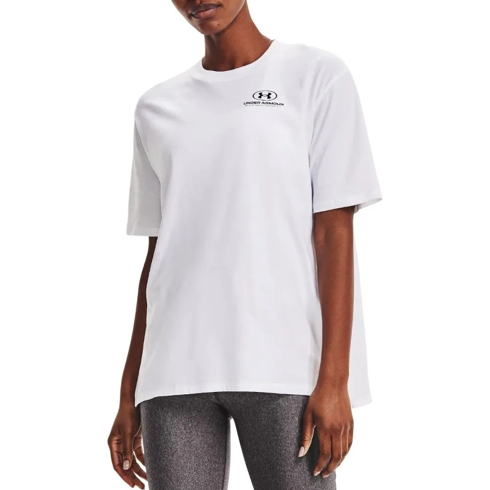 Remera Under Armour Ua Oversized Graphic Ss De Mujer