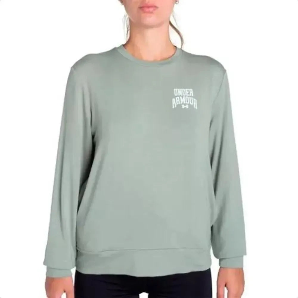 Buzo Under Armour Ua Rival Terry Gpc Crew De Mujer