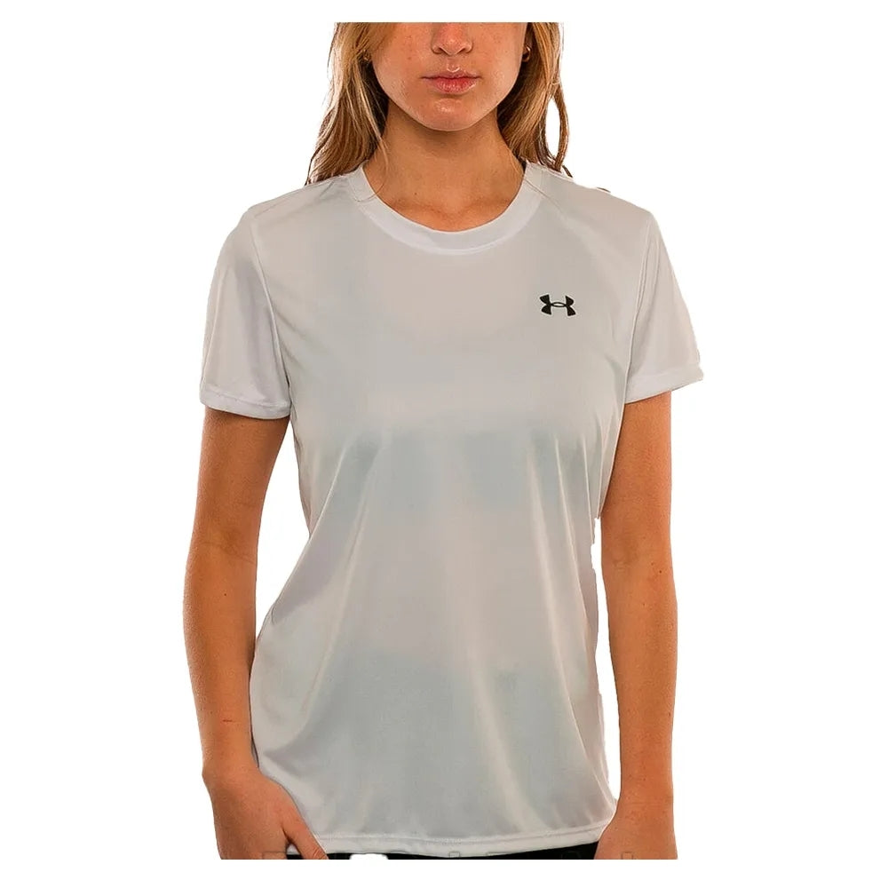 Remera Under Armour Tech Ssc Solid Arg De Mujer