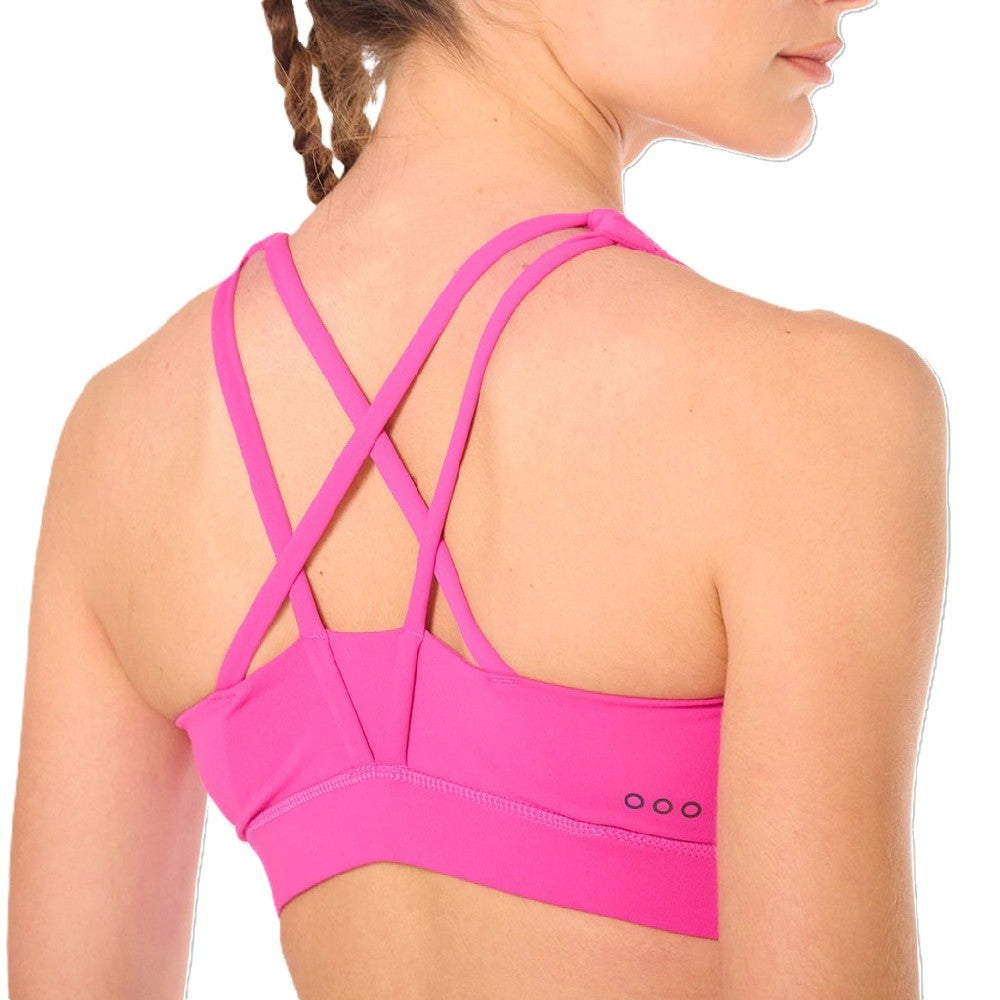 Top Saucony Outpace Bra Candy Pink L Mujer