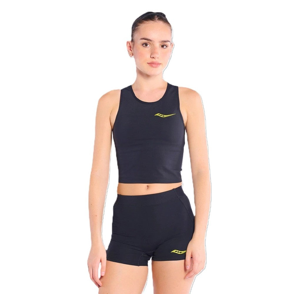 Top Saucony Endorphin Crop Top Mujer