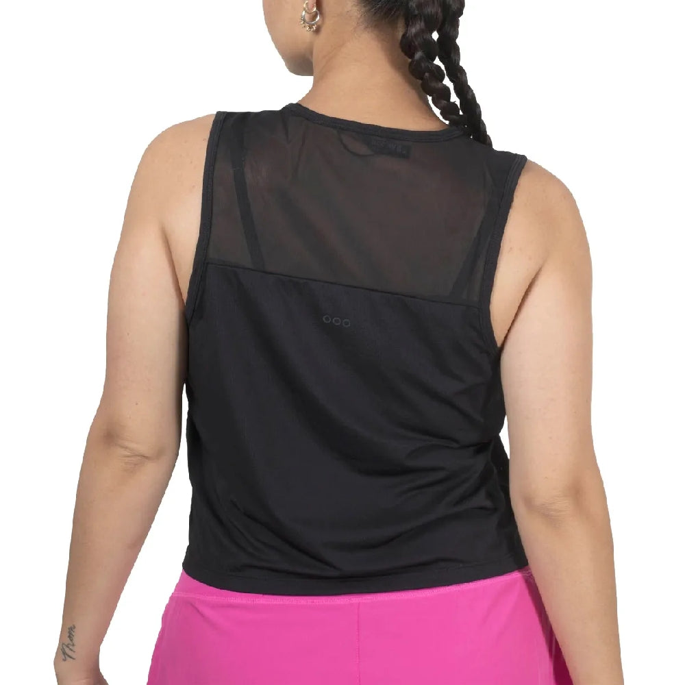 Musculosa Saucony Stopwatch Crop Tank W Mujer